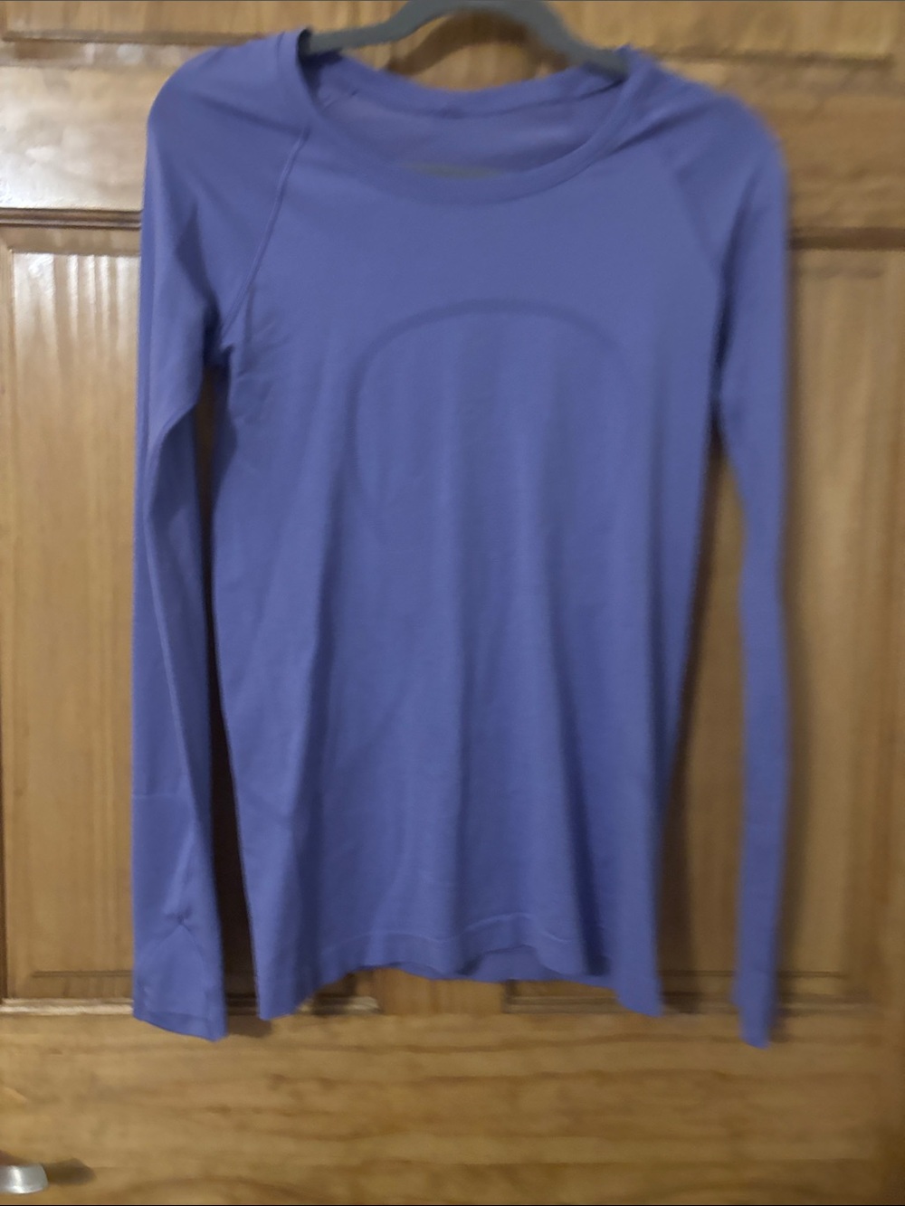 lululemon athletica Long Sleeve Crew Top in Deep Lavender Size 6